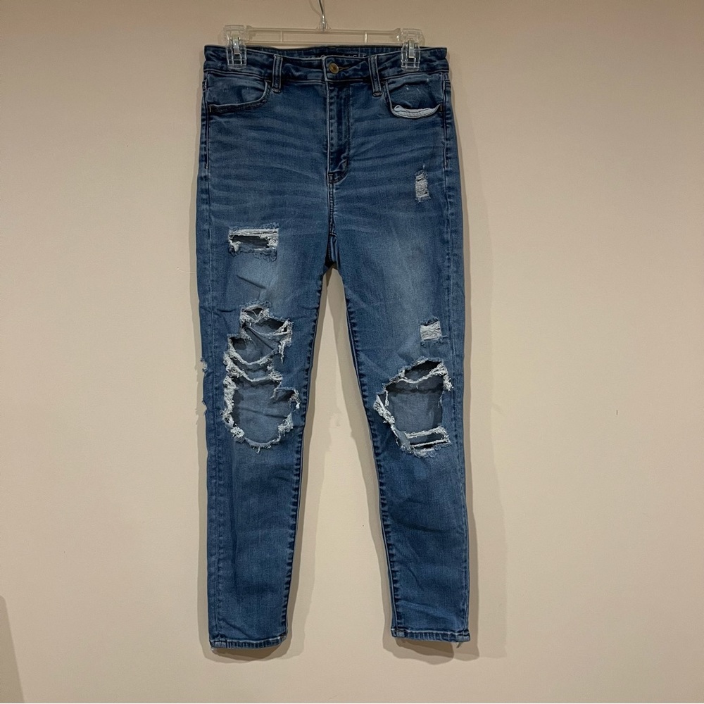 next level stretch ripped skinny jeans